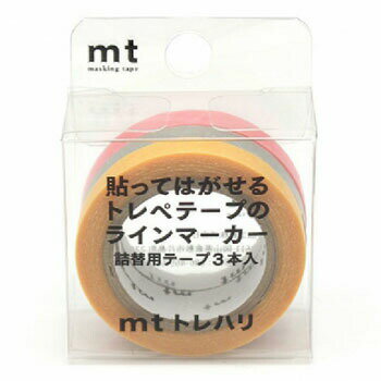 【お買い得品】カモ井加工紙 mt トレハリ 詰替用テープセットA(5mm×7m) MTTCP02
