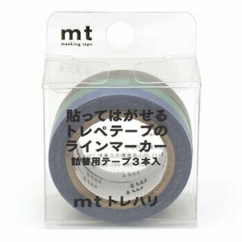 【お買い得品】カモ井加工紙 mt トレハリ 詰替用テープセットB (5mm×7m) MTTCP03