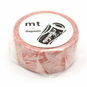 【お買い得品】カモ井加工紙 マスキングテープ mt×dagashi ミニコーラ オリオン(15mm×3m巻)駄菓子 だがし MTDAGA014