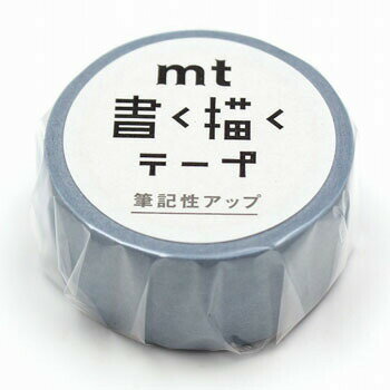 【お買い得品】カモ井加工紙 マスキングテープ mt 書く描くテープ くすみブルー(20mm×7m巻) MTKAKU03