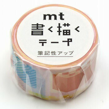 【お買い得品】カモ井加工紙 マスキングテープ mt 書く描くテープ ブロック(25mm×7m巻) MTKAKU10