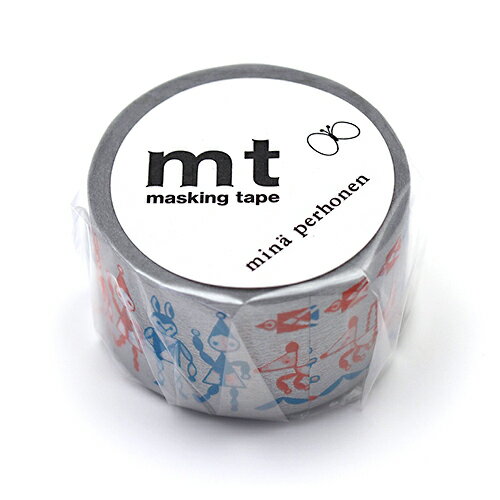 【お買い得品】カモ井加工紙 マスキングテープ mt×mina perhonenミナ ペルホネン fun (25mm×7m) MTMINA52