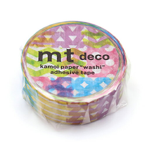 【お買い得品】カモ井加工紙 マスキングテープ mt 1P deco シアーマーカーパターン (15mm×7m) MT01D576