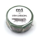 【お買い得品】カモ井加工紙マスキングテープmt×NordicCountries リサ・ラーソン オータムマイキー (15mm×7m) MTLISA19