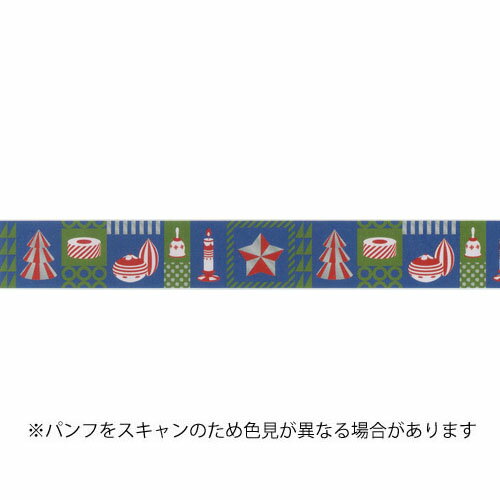 【お買い得品】カモ井加工紙 マスキングテープ mt christmas クリスマス×キカガク (15mm×5m) MTCMAS164