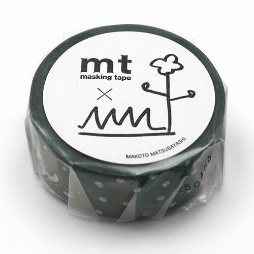 【お買い得品】カモ井加工紙 マスキングテープ mt×松林誠 散歩 (15mm×5m) MTMATU03