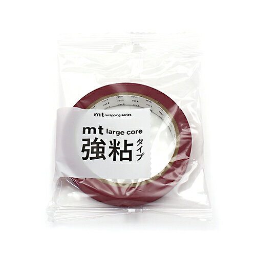 【お買い得品】カモ井加工紙 マスキングテープ mt large core 和紙 強粘着 (幅15mm×長さ30m) 臙脂 MT01L058