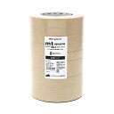 【お買い得品】カモ井加工紙 マスキングテープ mt large core upcycle tape 未晒 強粘着 10巻 (15mm×30m) MT10L069