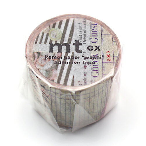 【お買い得品】カモ井加工紙 マスキングテープ mt ex レトロコラージュ (幅30mm×長さ5m) MTEX1P252
