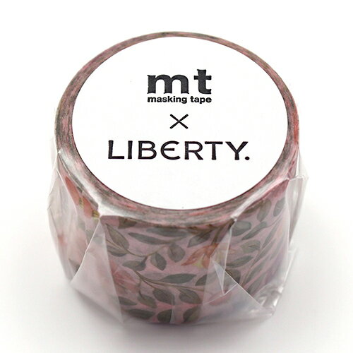 【お買い得品】カモ井加工紙 マスキングテープ mt ×Liberty Zara Thanrose リバティ(幅 30mm × 長さ 5m) MTLIBE09