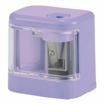 【お買い得品】クツワ電池鉛筆削り スピモ パープル KUTSUWA RS042PU