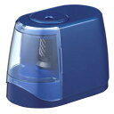 【お買い得品】クツワ電動鉛筆削りドッチモ 2WAY (電池式・ケーブル電源) ネイビー KUTSUWA RS041NB