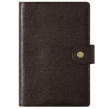 【お買い得品】クオバディス ダイアリーカバー 10×15cm プロシャン チョコ 本革手帳カバー[QUOVADIS] qv10x1526ch