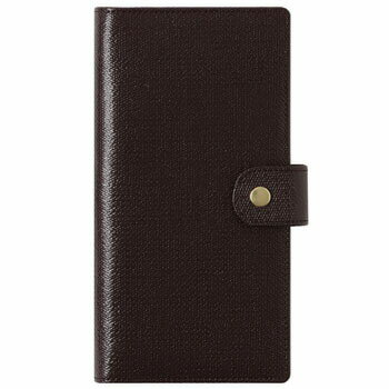 【お買い得品】クオバディス ダイアリーカバー 8.8×17cm プロシャン チョコ 本革手帳カバー[QUOVADIS] qv88x1726ch