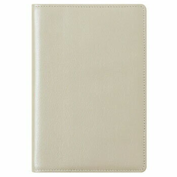 【お買い得品】クオバディス ダイアリーカバー 10×15cm ジェムレザー ベージュ 本革手帳カバー[QUOVADIS] qv10x1527bg(3)
