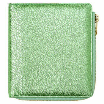 【お買い得品】クオバディスシステム手帳カバータイマー14(ミニ6) Lジップ スパークリングパステル グリーン qv937lzspgr