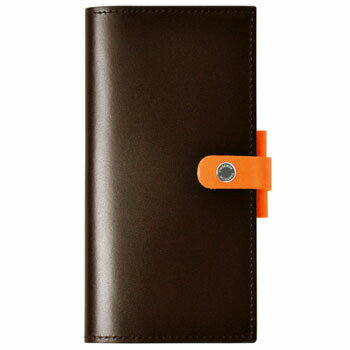 【お買い得品】クオバディス ダイアリーカバー 8.8×17cm デュオ カフェ&オランジュ ラジェンダ・モデーヌ qv88x1719cf