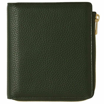 【お買い得品】クオバディス タイマー14 レザー Lジップカバー フレンチクラシック グリーン システム手帳QUOVADIS qv937lzfcgr