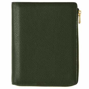 【お買い得品】クオバディス タイマー17 レザー Lジップカバー フレンチクラシック グリーン システム手帳QUOVADIS qv936lzfcgr