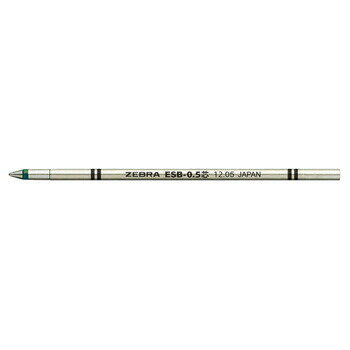 【お買い得品】ゼブラ ESB-0.5mm ボールペン替芯 リフィル 緑 RESB5-G・50個までメール便可 【お買い得品】ゼブラ ESB-0.5mm ボールペン替芯 リフィル 緑 RESB5-G・50個までメール便可