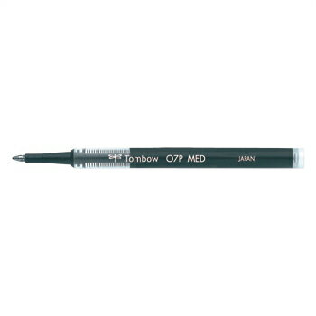 トンボ鉛筆 水性ボールペン替芯 BKLP07 黒1.0mm メーカー品番：BK-LP0733 仕様：水性顔料直液方式 　　　1.0mmボール太字ステンレスチップ インク色：黒(33)顔料インク 適合本体：BW-LDZ　ズーム535　　
