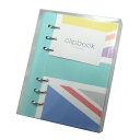 【お買い得品】FILOFAXファイロファックス clipbook バイブルサイズ ジャック パステル クリップブック 143009