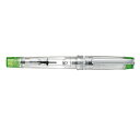 【お買い得品】パイロット 万年筆 プレラ色彩逢い 透明ライトグリーン M中字 FPRN-350R-TLGM【本体のみ(箱ケース等なし)でメール便発送】