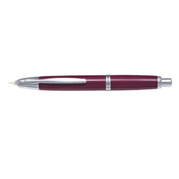 パイロット(pilot) 【お買い得品】パイロット 万年筆 キャップレス ディープレッド M 中字 FCN-1MR-DR-M【本体のみ(箱ケース等なし)でメール便発送】