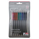 【お買い得品】パイロット フリクションシナジーノック 8色セット 0.4mm 消せるボールペン PILOT LFSK-14-8C