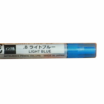 三菱鉛筆スタイルフィットゲルインクボールペンリフィル0.28mmライトブルー UMR10928.8・50個までメール便可