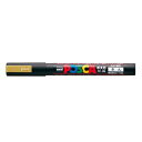 【お買い得品】三菱鉛筆 ポスカ 細字 金 ポスターカラー 不透明 水性 顔料インク マーカー PC3M.25・20個までメール便可