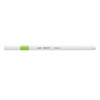 【お買い得品】三菱鉛筆 水性サインペン EMOTT エモット 単色ライトグリーン PEMSY5・50個までメール便可