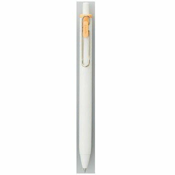 三菱鉛筆 ゲルインクボールペン ユニボールワン フィーカカラー 0.5mm マンゴーオレンジ UMNS05.54