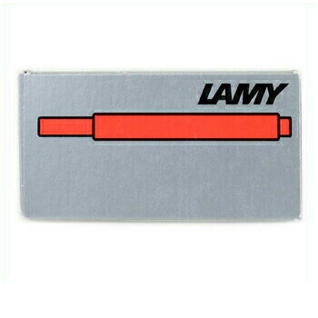 【お買い得品】LAMY ラミー 万年筆用インクカートリッジ レッド/5本入 LT10RD