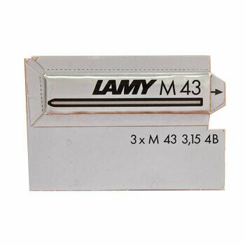 【お買い得品】LAMY ラミースクリブルペンシル替芯3.15mm 4B/3本入 LM43