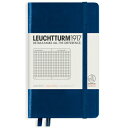 【お買い得品】ロイヒトトゥルム1917 ノートブック ハードカバー ポケット A6 方眼 ネイビー NotebooksPocket 342919(3)