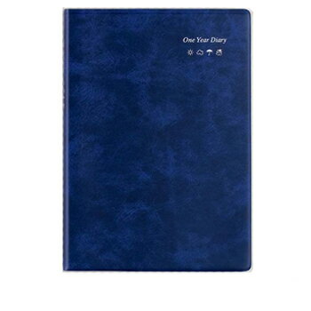 【お買い得品】ライフ LIFE A5 一年日記 横罫 青 D1561A