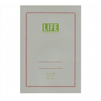 【お買い得品】ライフ LIFE ピスタチオ B6 方眼ノート N77・6個までメール便可