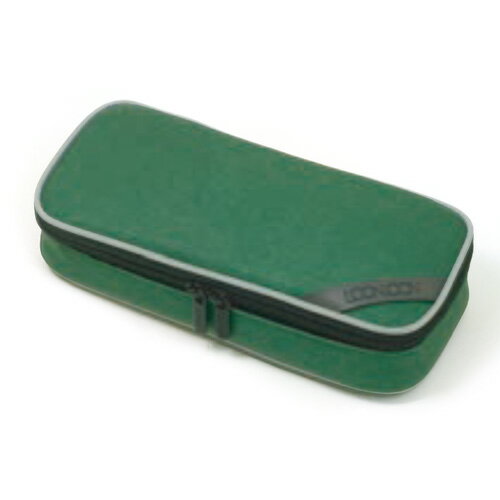【お買い得品】LOONLOON667 メロウ ペンケース 筆箱 ルンルン フォレストグリーン 222561