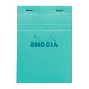 【お買い得品】ロディア ブロックロディア NO.13 カラーズ メモ帳 ブルー RHODIA CF13301