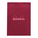 【お買い得品】ロディア ブロックロディア NO.13 カラーズ メモ帳 プラム RHODIA CF13302