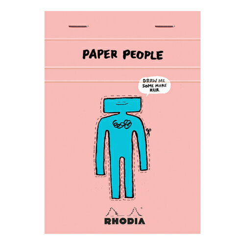 【お買い得品】ペーパーピープル byロディア×ジャンジュリアン No.13 JeanJullien ブロックロディア ピンク RHODIA cf13390