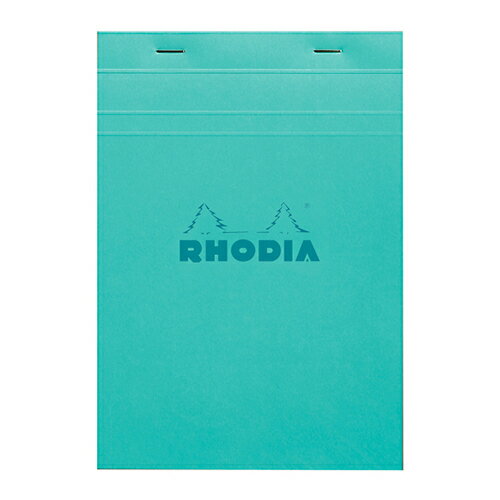 【お買い得品】ロディア ブロックロディア NO.16 カラーズ メモ帳 ブルー RHODIA CF16303