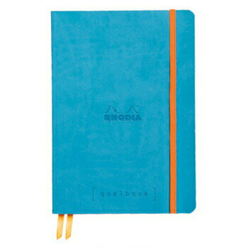 【お買い得品】RHODIA ロディアラマ ゴールブック A5 ドット ターコイズ cf117747