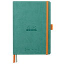 【お買い得品】RHODIA ロディアラマ ゴールブック A5ドット アクア goalbook ノート cf117807