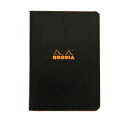 【お買い得品】RHODIA ロディア クラシック ホチキス留めノート A5 方眼 ブラック cf119183・4個までメール便可