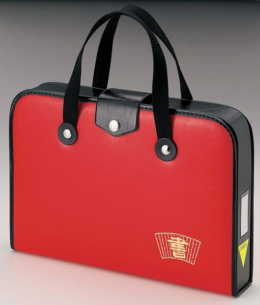 書道セット GA-540S 赤/黒 呉竹 習字 書道 小学生 習字教室 【取り寄せ商品】