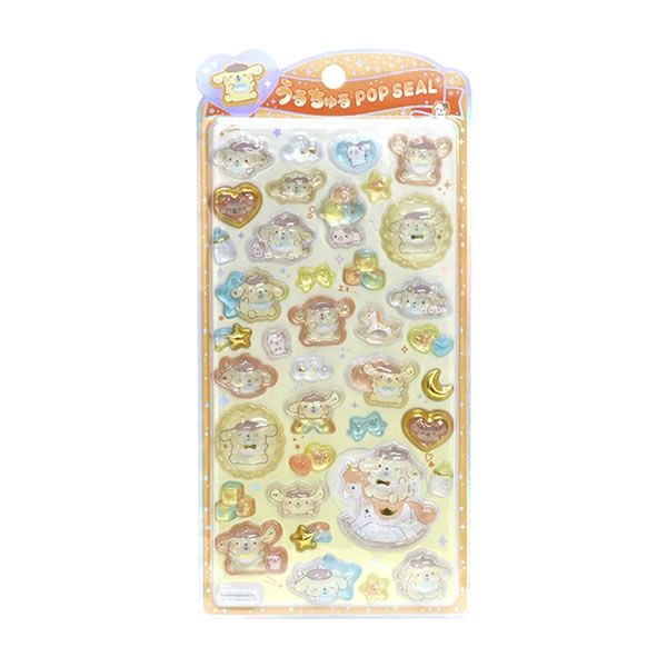 Rakuten - ポムポムプリン うるちゅるポップシール ベビー 7876 クラックス カワイイ ぷっくり キラキラ かわいい 人気 おすすめ 131787