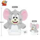 トムとジェリー キャラパペキーホルダー タフィー グレー トムジェリ 7730 カミオジャパン かわいい マスコット キーホルダー ぬいぐるみ パペット ねずみ 303773
