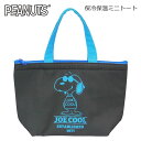 スヌーピー 保冷保温 ミニトート GY グレー SN 9607 ナカジマコーポレーション かわいい サングラス 人気 SNOOPY Sax Blue JOECOOL ランチバッグ 199614-24
